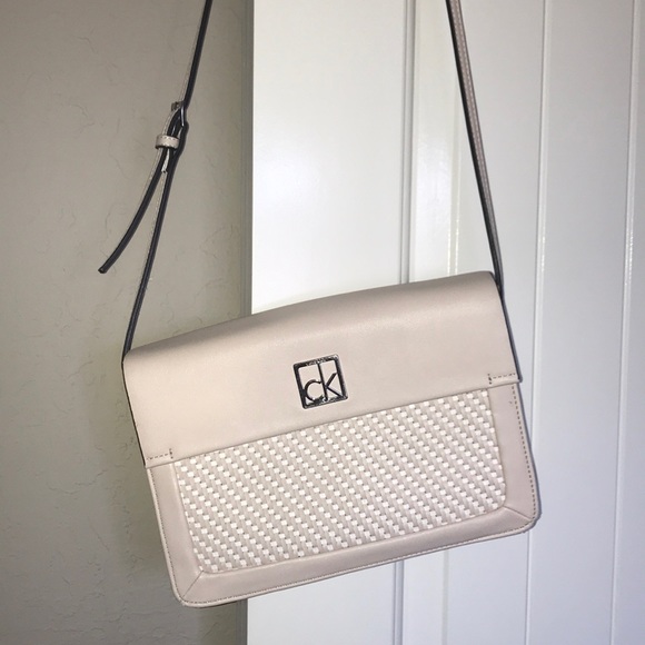 calvin klein light pink purse